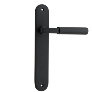 Berlin Levers on Oval Backplate (iver)