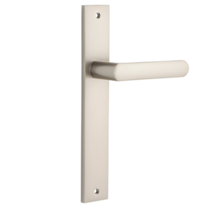 Osaka Levers on Rectangular Backplate (iver)