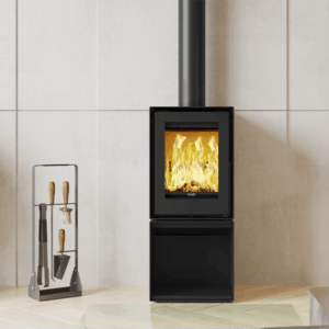 ADF Millenium L37 Freestanding Wood Fireplace (Castworks)